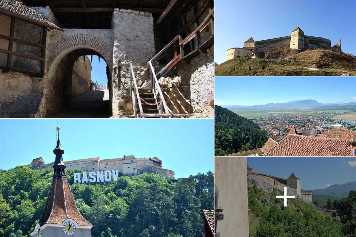 Cetate / Castelul Râșnov  | Județul Brașov